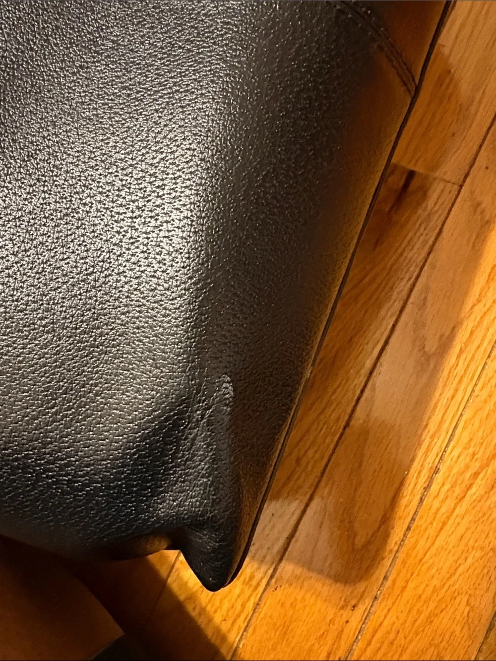 kate spade Two-Tone Black and Cream Leather Tote